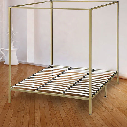 4 Four Poster King Bed Frame - Cosy Abode