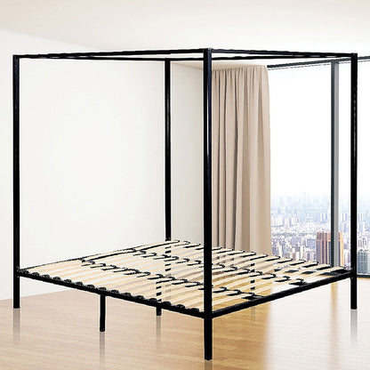 4 Four Poster King Bed Frame - Cosy Abode