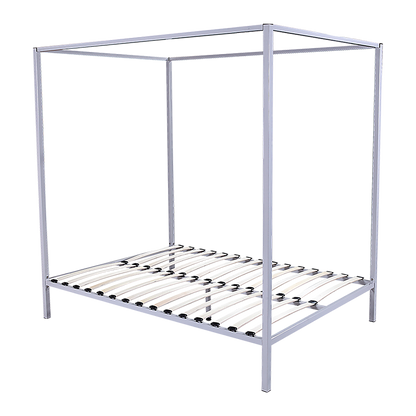 4 Four Poster Queen Bed Frame - Cosy Abode