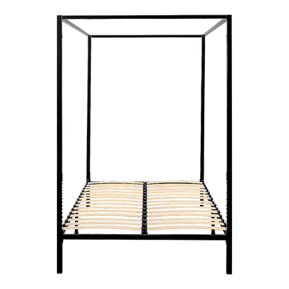 4 Four Poster Queen Bed Frame - Cosy Abode