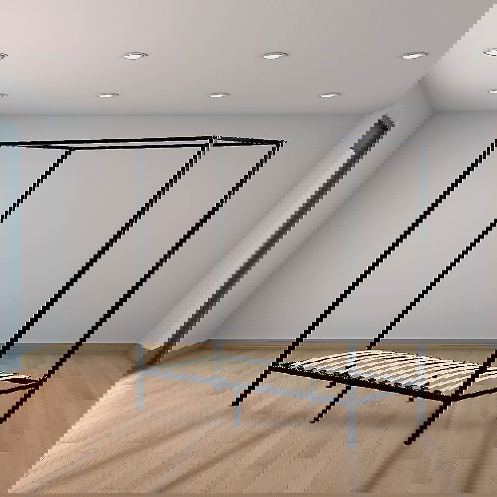 4 Four Poster Single Bed Frame - Cosy Abode