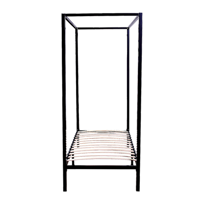 4 Four Poster Single Bed Frame - Cosy Abode