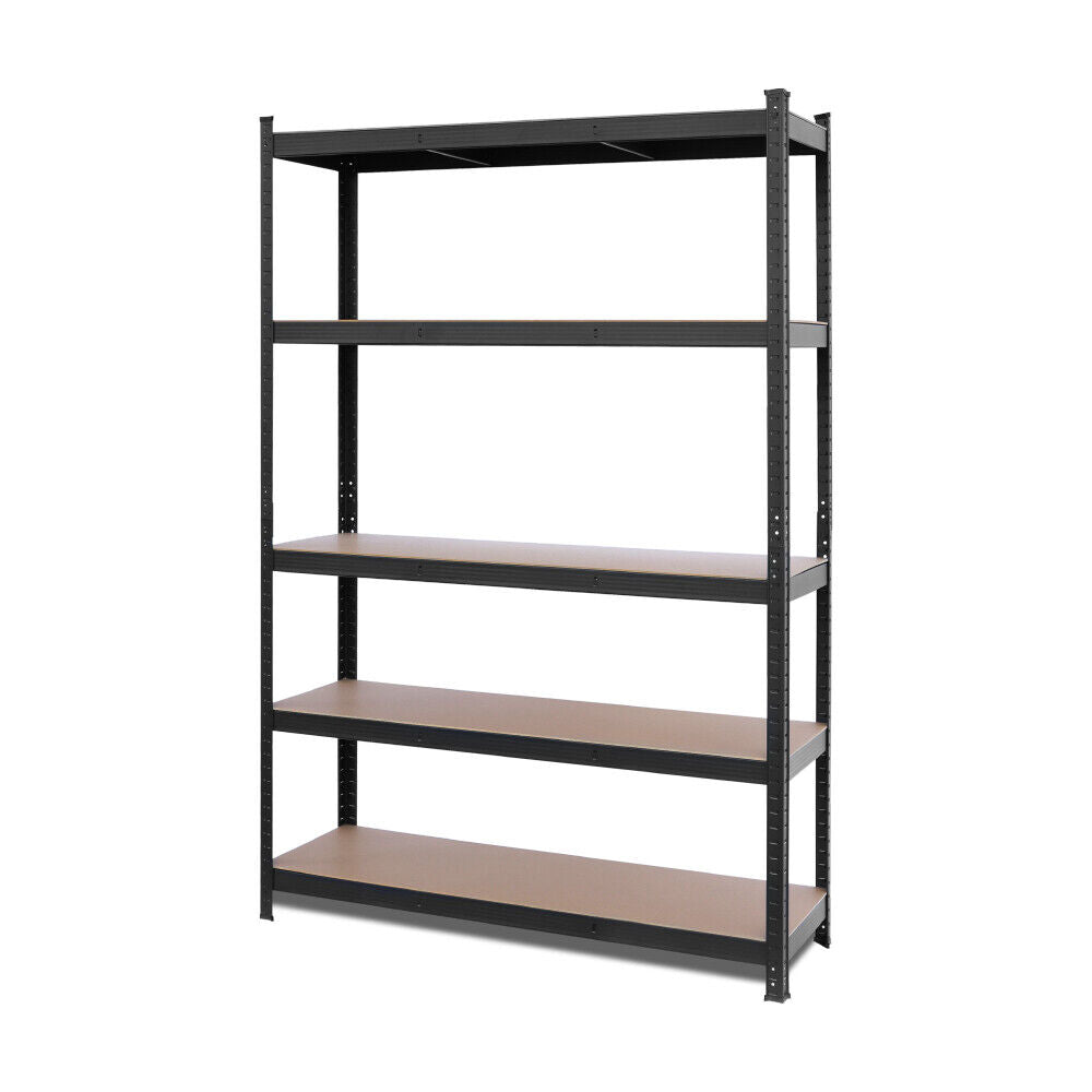 5-Tier Garage Shelving Warehouse Rack 1.8M x 1.2M Racking Storage shelves 1000Kg - Cosy Abode