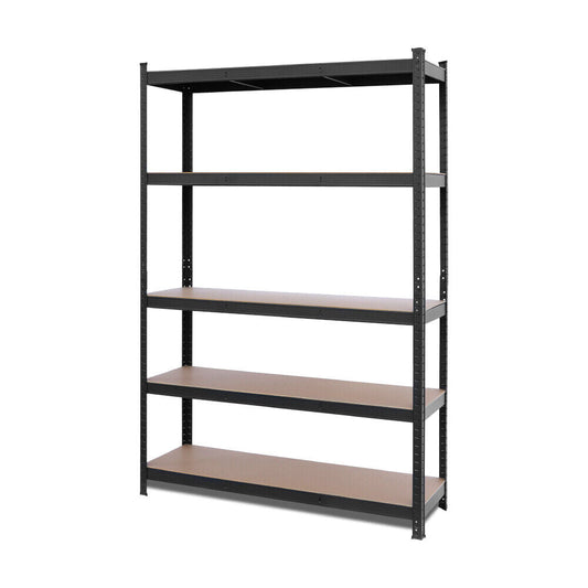 5-Tier Garage Shelving Warehouse Rack 1.8M x 1.2M Racking Storage shelves 1000Kg - Cosy Abode
