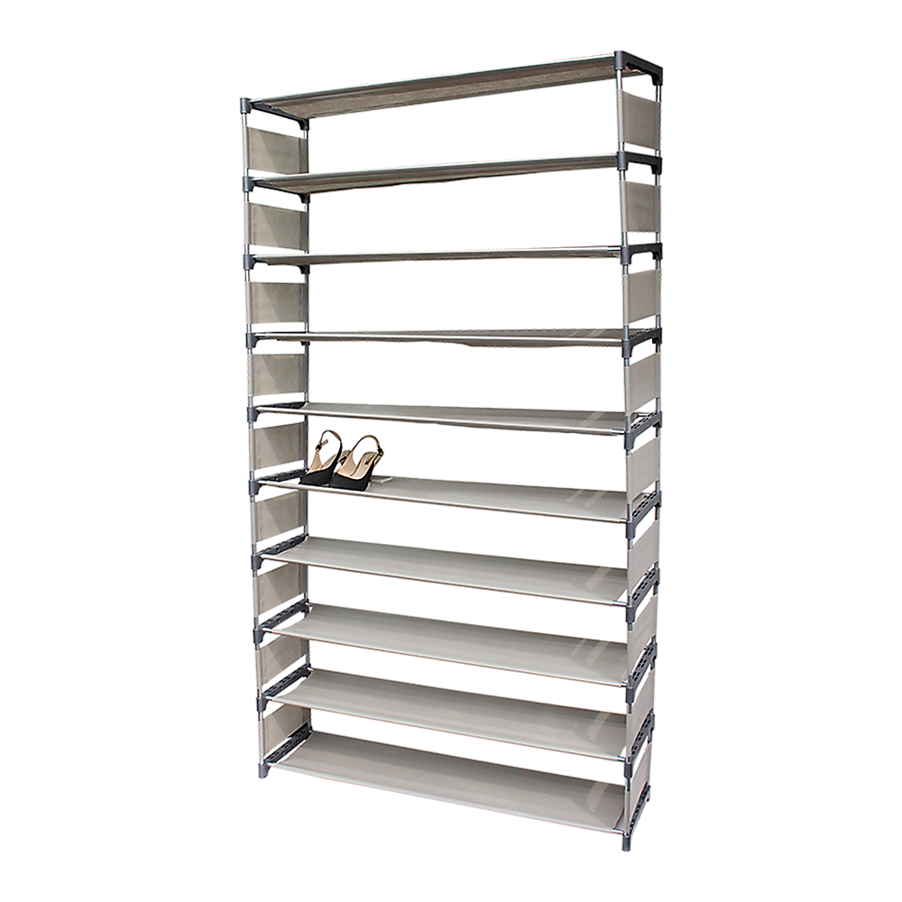 50 Pairs 10 Tiers Shoe Rack - Cosy Abode