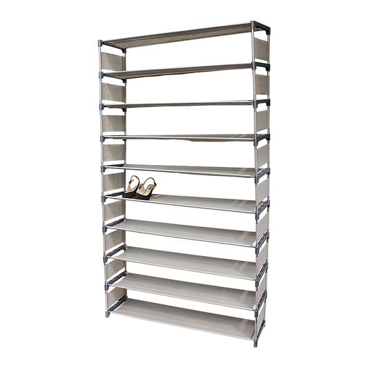 50 Pairs 10 Tiers Shoe Rack - Cosy Abode