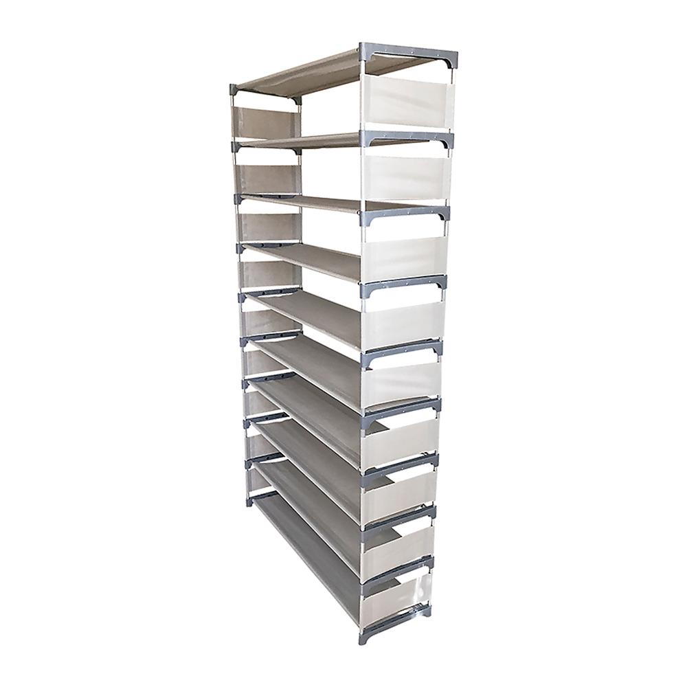 50 Pairs 10 Tiers Shoe Rack - Cosy Abode