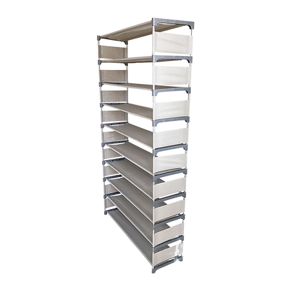 50 Pairs 10 Tiers Shoe Rack - Cosy Abode