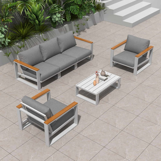 5 Seater Grandeur Lounge Suite – Charcoal Grey - Cosy Abode