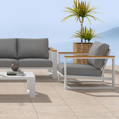 5 Seater Grandeur Lounge Suite – Charcoal Grey - Cosy Abode