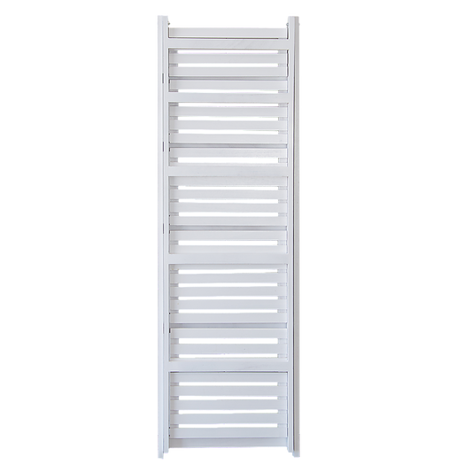 5 Tier Wooden Ladder Shelf Stand Storage Book Shelves Shelving Display Rack - Cosy Abode