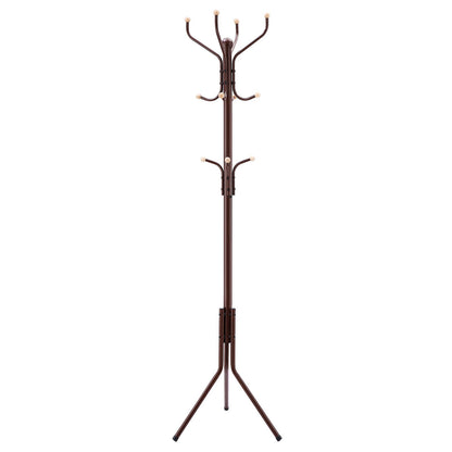 8 Hook Coat Rack Freestanding Tree - Cosy Abode