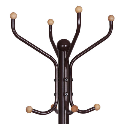 8 Hook Coat Rack Freestanding Tree - Cosy Abode
