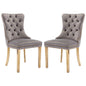 AADEN 2x Velvet Dining Chairs with Golden Metal Legs-Black - Cosy Abode