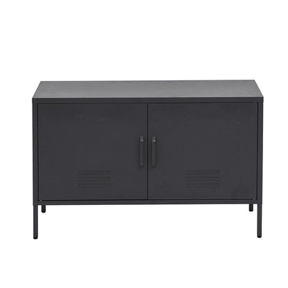 ArtissIn Buffet Sideboard Metal Cabinet - BASE Charcoal - Cosy Abode