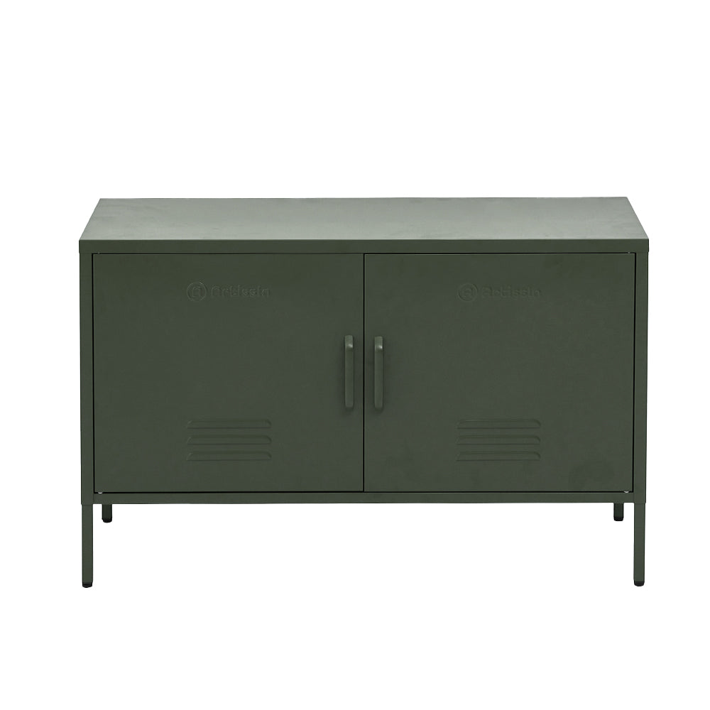 ArtissIn Buffet Sideboard Metal Cabinet - BASE Green - Cosy Abode