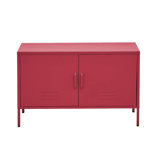 ArtissIn Buffet Sideboard Metal Cabinet - BASE Pink - Cosy Abode