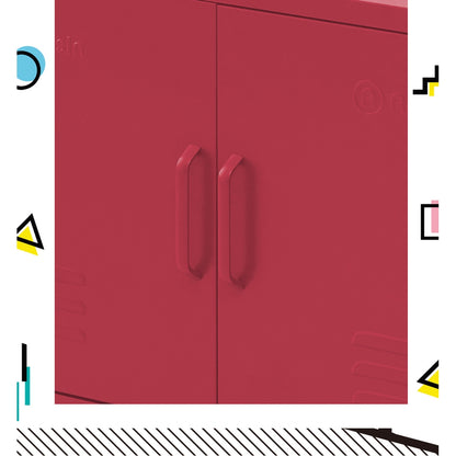 ArtissIn Buffet Sideboard Metal Cabinet - BASE Pink - Cosy Abode