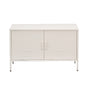 ArtissIn Buffet Sideboard Metal Cabinet - BASE White - Cosy Abode