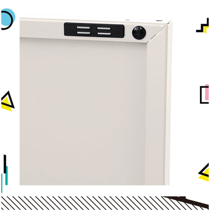 ArtissIn Buffet Sideboard Metal Cabinet - BASE White - Cosy Abode