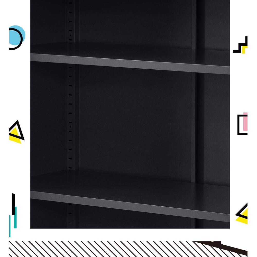 ArtissIn Buffet Sideboard Metal Cabinet - SWEETHEART Charcoal - Cosy Abode