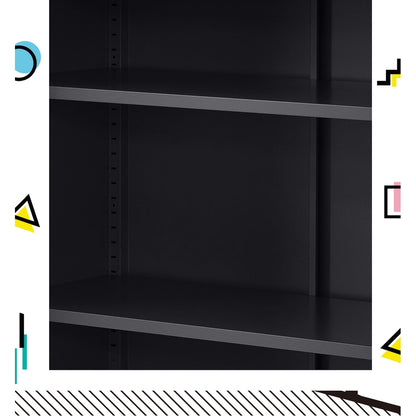 ArtissIn Buffet Sideboard Metal Cabinet - SWEETHEART Charcoal - Cosy Abode