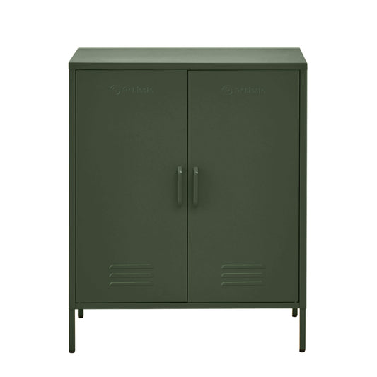 ArtissIn Buffet Sideboard Metal Cabinet - SWEETHEART Green - Cosy Abode