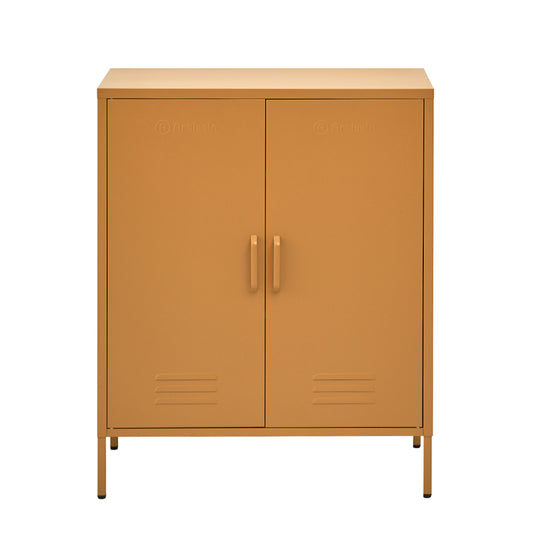 ArtissIn Buffet Sideboard Metal Cabinet - SWEETHEART Yellow - Cosy Abode