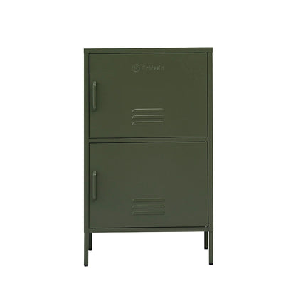 ArtissIn Buffet Sideboard Metal Cabinet - DOUBLE Green - Cosy Abode