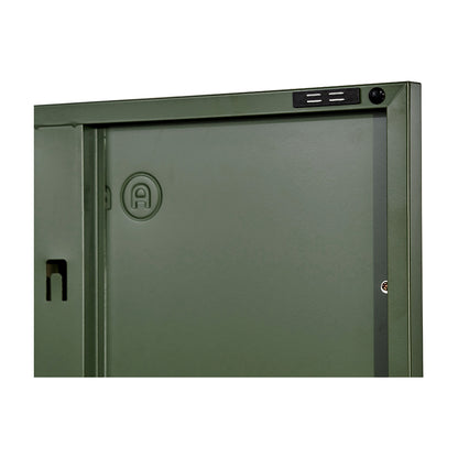 ArtissIn Buffet Sideboard Metal Cabinet - DOUBLE Green - Cosy Abode
