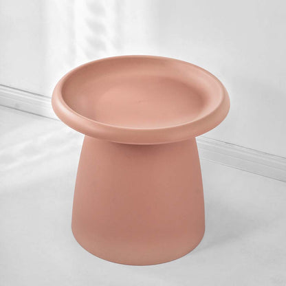 ArtissIn Coffee Table Round 52CM Plastic Pink - Cosy Abode