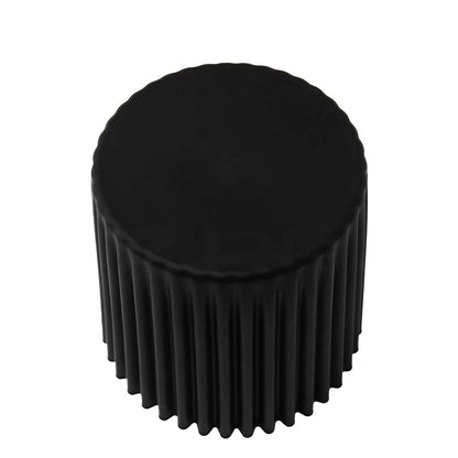 ArtissIn 2x Bar Stools Cupcake Plastic Foot Stool Black - Cosy Abode