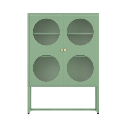 ArtissIn Buffet Sideboard Metal Cabinet - ELLA Green - Cosy Abode