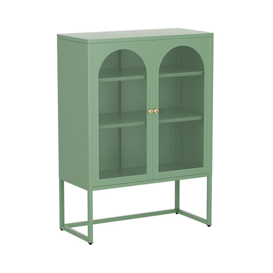 ArtissIn Buffet Sideboard Metal Cabinet - ELMA Green - Cosy Abode