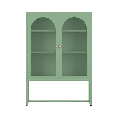 ArtissIn Buffet Sideboard Metal Cabinet - ELMA Green - Cosy Abode