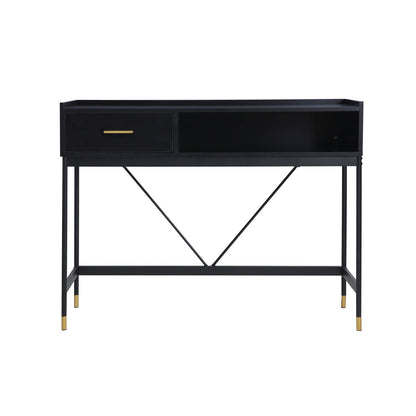 ALCONA Console Table In Matte Black - Cosy Abode