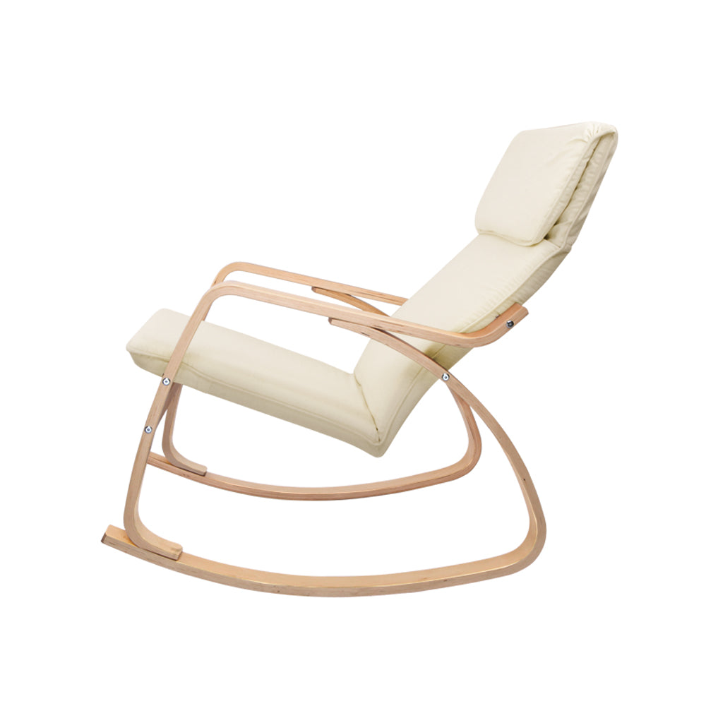 Artiss Rocking Armchair Bentwood Frame Aero - Cosy Abode