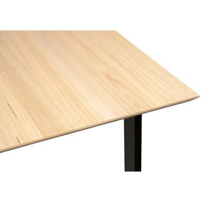Aconite 7pc 180cm Dining Table Set 6 Cross Back Chair Solid Messmate Timber Wood - Cosy Abode