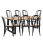 Aconite 9pc 210cm Dining Table Set 8 Arched Back Chair Solid Messmate Timber - Cosy Abode