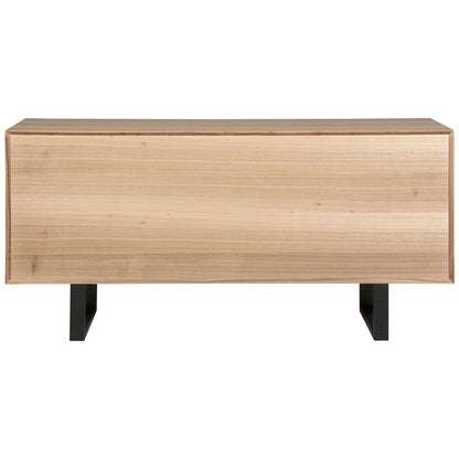 Aconite Buffet Table 180cm 2 Door 3 Drawer Solid Messmate Timber Wood - Natural - Cosy Abode