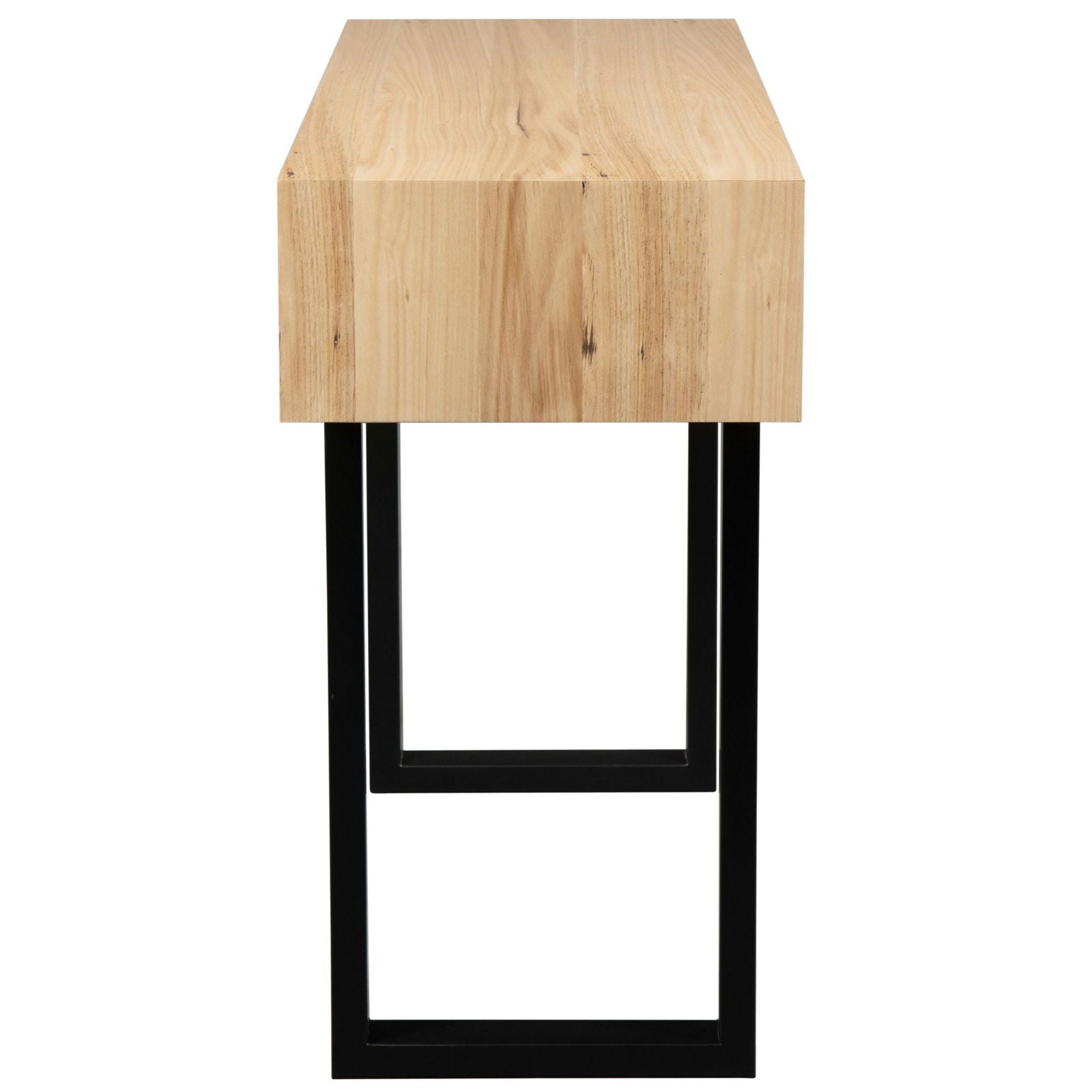 Aconite Console Hallway Entry Table 120cm Solid Messmate Timber Wood - Natural - Cosy Abode