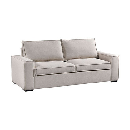 Ada Multifunctional 3 Seater Sofa Bed Fabric Upholstery Wooden Structure - Cosy Abode