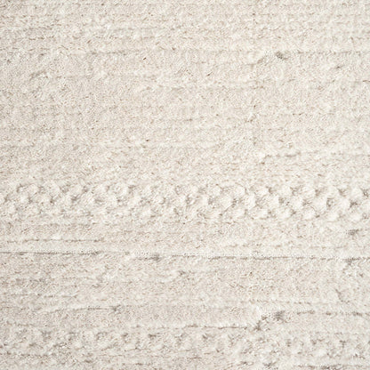 Addie Soft Pile Rug - Ivory - 240x330 - Cosy Abode