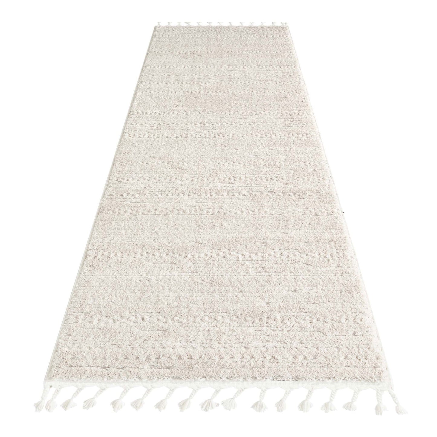 Addie Soft Pile Rug - Ivory - 80x300 - Cosy Abode