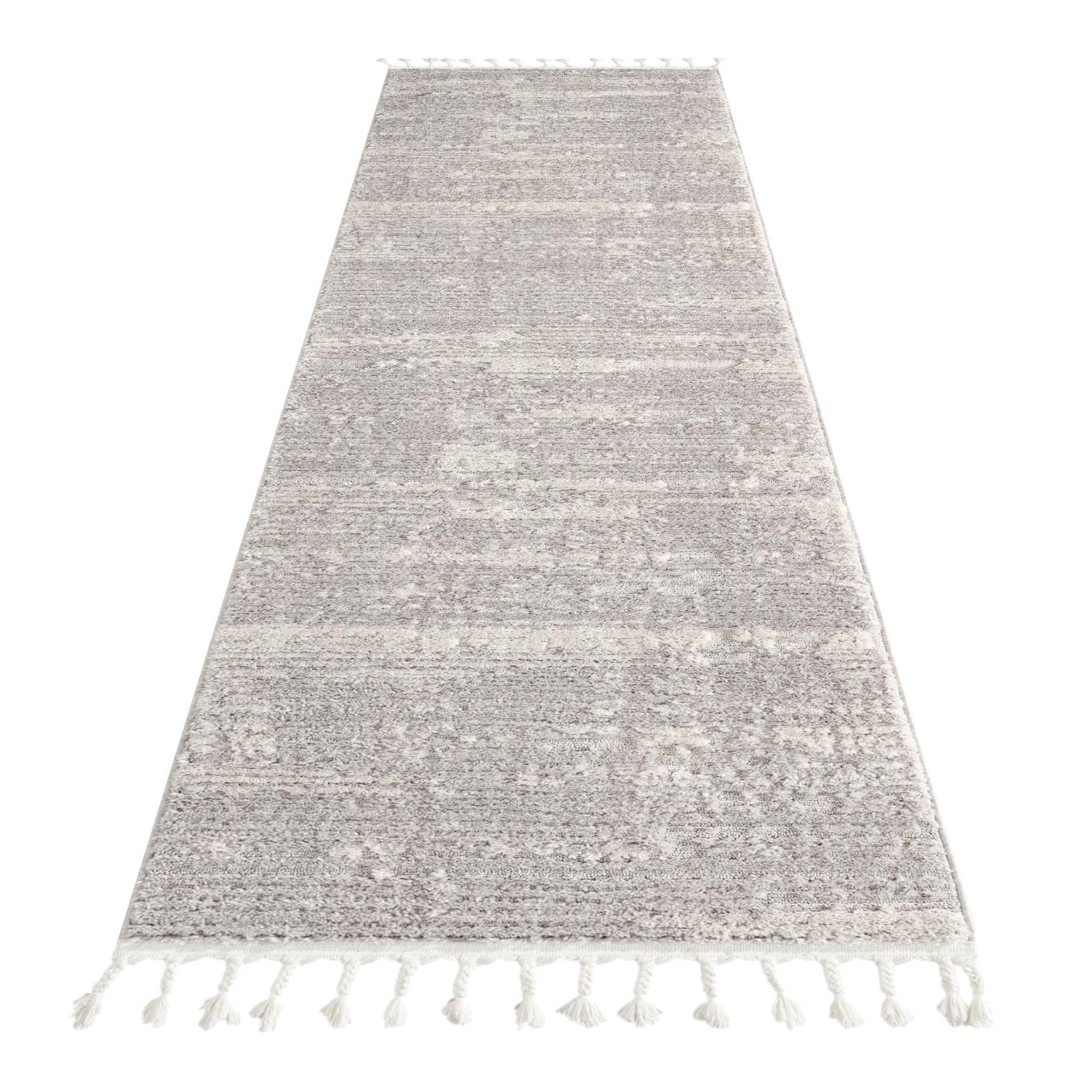 Addie Soft Pile Rug - Light Grey - 200x290 - Cosy Abode
