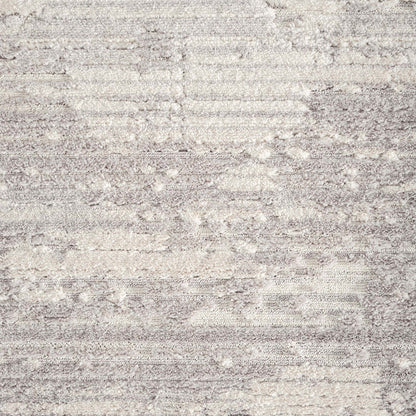 Addie Soft Pile Rug - Light Grey - 200x290 - Cosy Abode
