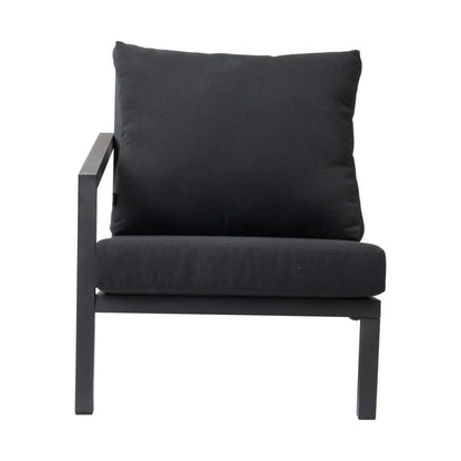 Aidan Garden Furniture Set in Slate Grey — 5 pieces - Cosy Abode
