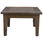 Aksa Lamp Table 60cm Solid Mango Wood Coffee Side Sofa End Desk - Cosy Abode