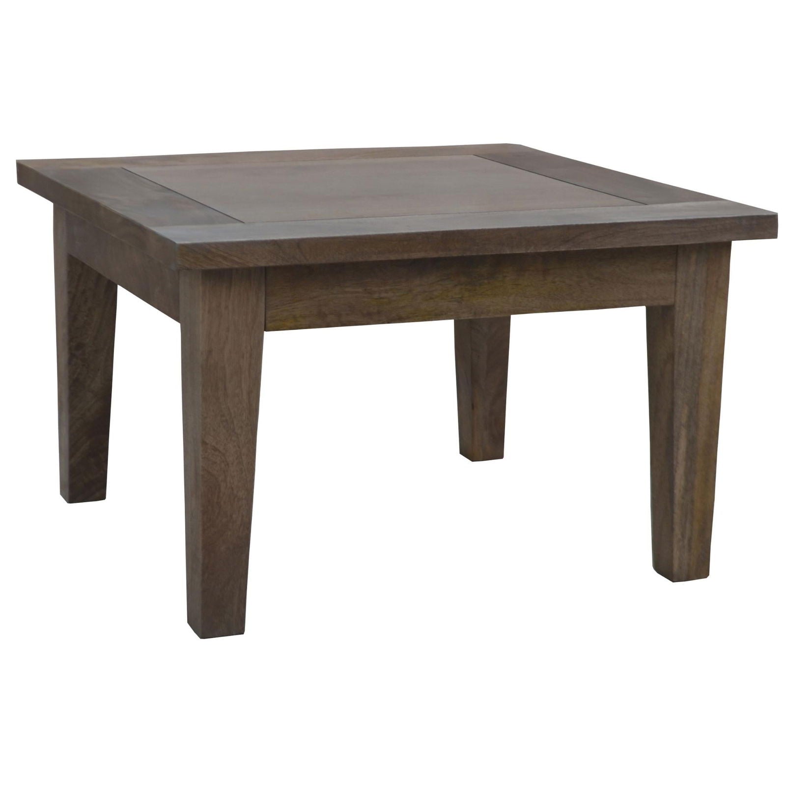 Aksa Lamp Table 60cm Solid Mango Wood Coffee Side Sofa End Desk - Cosy Abode