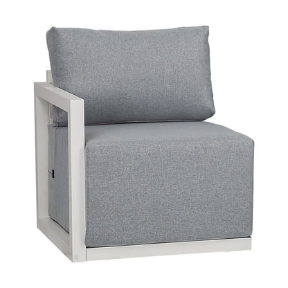 Alfresco 5-Seater Deep-Seated Patio Set – Charcoal Grey - Cosy Abode